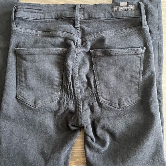 Citizens of Humanity Women's Black Rocket High Rise Skinny Jeans Size 25 - Picture 8 of 9